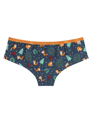 a tökéletes és egyedi ruházathoz Vidám női hipster alsó Vörös róka