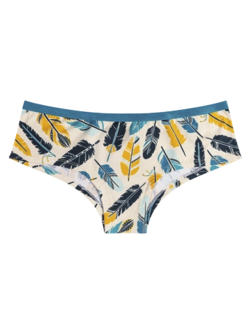 Tip na darček Vesele ženske hipster gaćice Perje