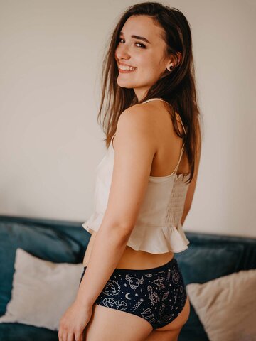 Výpredaj Veselé dámske hipster nohavičky Zverokruh