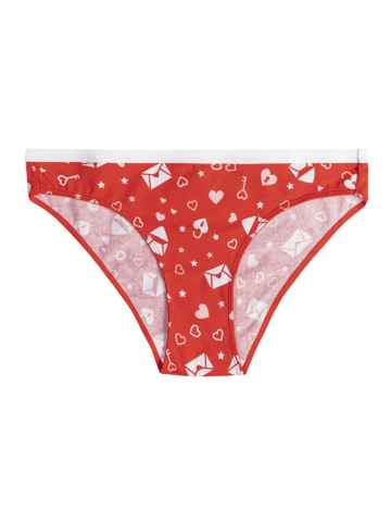 Pre dokonalý a originálny outfit Весели дамски бикини Любовни писма