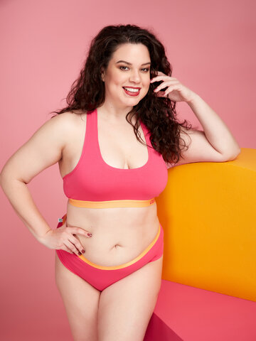 Potešte sa týmto kúskom Dedoles Raspberry Pink Women's Hipster Briefs