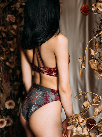 Lifestyle photo High Waisted Briefs Meadows and Fields