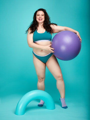 Ausverkauf Smaragdgrüne Damenhöschen