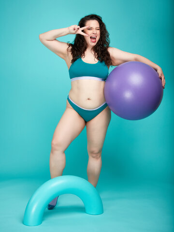 Rabatt Smaragdgrüne Damenhöschen