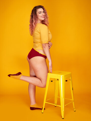 Kiárusítás Téglavörös női alsó