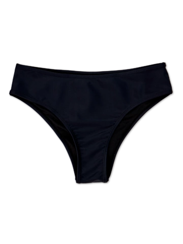 Zľava Culotte bikini taille moyenne noir véritable