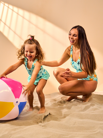 Lifestyle foto Costume intero Buonumore Conchiglie