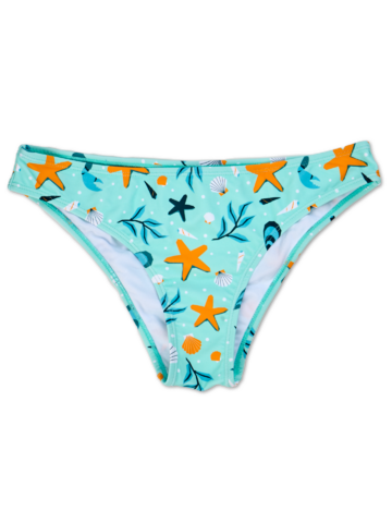 Lifestyle foto Весело долнище на бански тип „бикини“ Морски раковини