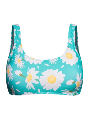 Wyprzedaż Góra od sportowego wesołego bikini Letnia stokrotka