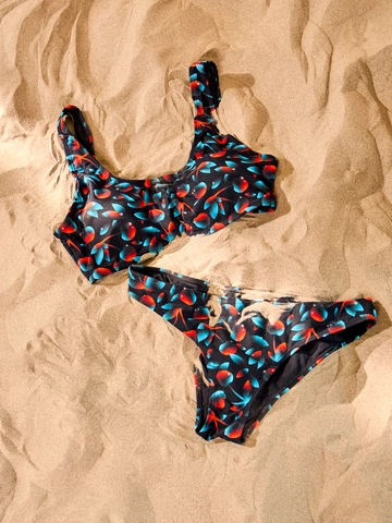 Výnimočný darček od Dedoles Haut de bikini de sport rigolo Cerises