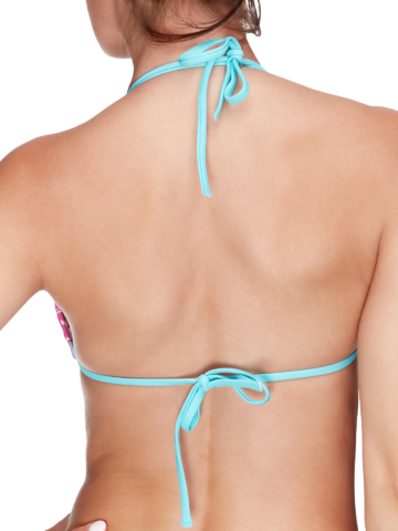 a tökéletes és egyedi ruházathoz Vidám bikini felső Rózsaszín azték dísz