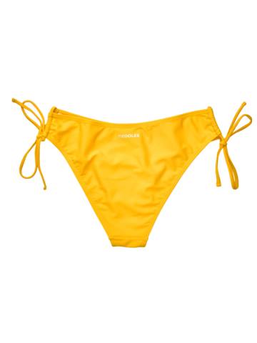 pro dokonalý a originální outfit Zlatožluté nastavitelné plavkové kalhotky