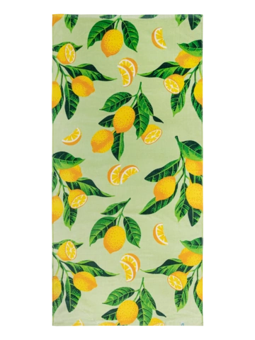 Potešte sa týmto kúskom Dedoles Serviette de plage rigolote Citrons