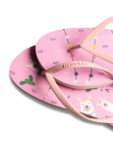 Sale Flip Flops Happy Llama