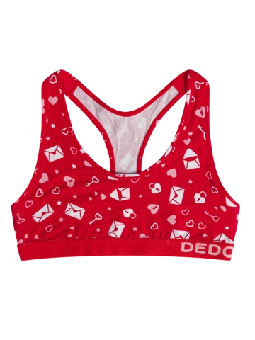 Wyprzedaż Wesoła braletka damska Miłosne litery