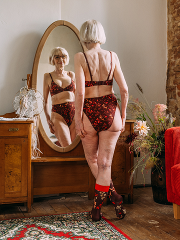 Hľadáte originálny a nezvyčajný darček? Obdarovaného zaručene prekvapí Bralette classique rigolote Jardin d’automne