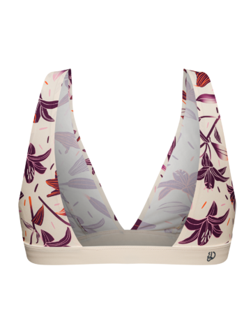 Tip na darček Bralette rigolote sans coutures pour femmes Fleurs de lys