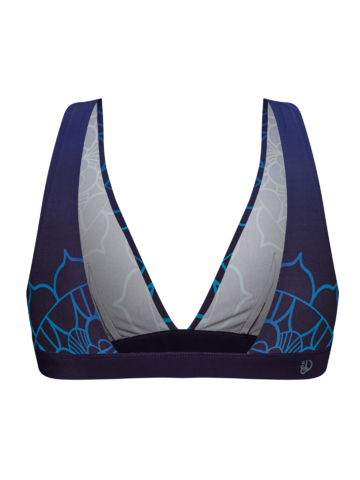 Potešte sa týmto kúskom Dedoles Women's Traceless Bralette Dark Blue Mandala