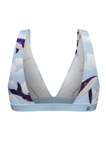 Potešte sa týmto kúskom Dedoles Весел дамски безшевен сутиен Китове в облаците