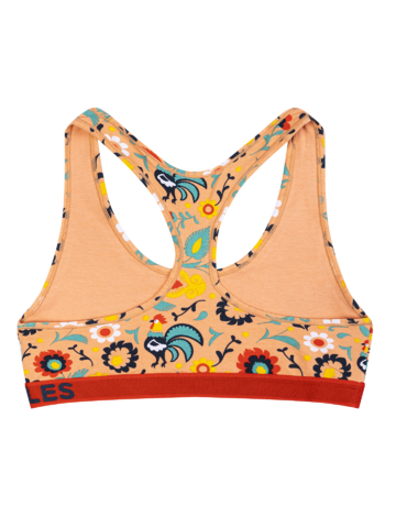 Potešte sa týmto kúskom Dedoles Veselá dámska podprsenka Folkový kohút