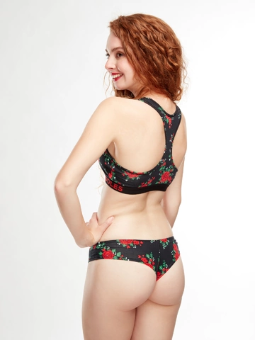 Výnimočný darček od Dedoles Živahni ženski modrček Vrtnice