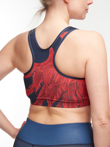 a tökéletes és egyedi ruházathoz Vidám sportmelltartó Főnix