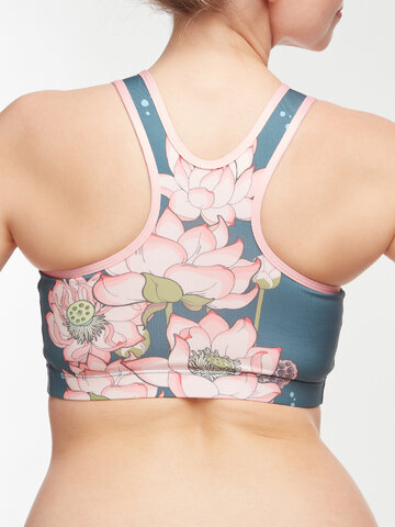 Pre dokonalý a originálny outfit Sports Bra Pink Lotus