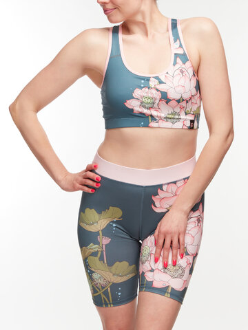 Sale Sports Bra Pink Lotus