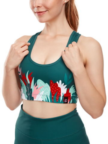 Ajándék tipp Vidám sportmelltartó Levélsusogás