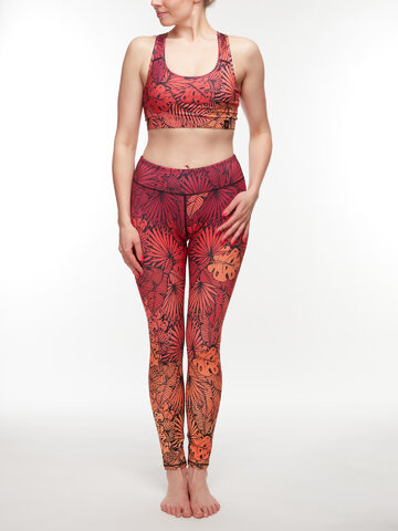 Pre dokonalý a originálny outfit Gym Top Exotic Leaves