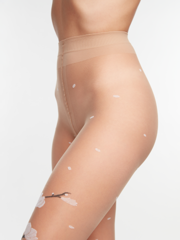 Pre dokonalý a originálny outfit Nylon Tights White Magnolia