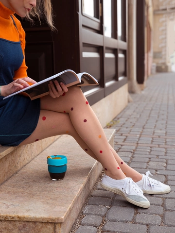 Tip na darček Veselé silonky Malé bodky