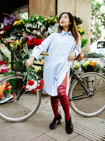 Eredeti és szokatlan ajándékot keres? a megajándékozottat garantáltan meglepi Vidám nylon harisnya Szalag