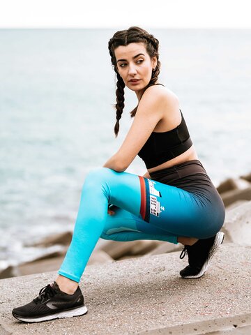 Gift idea High Waisted Leggings Iceberg