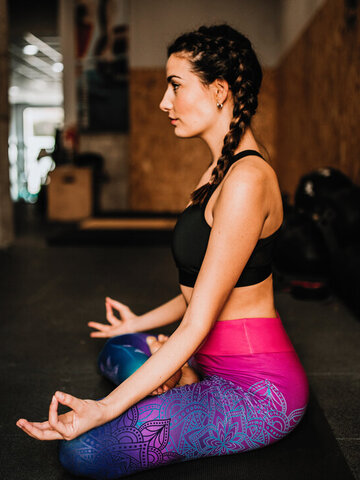 Original gift High Waisted Leggings Mandala