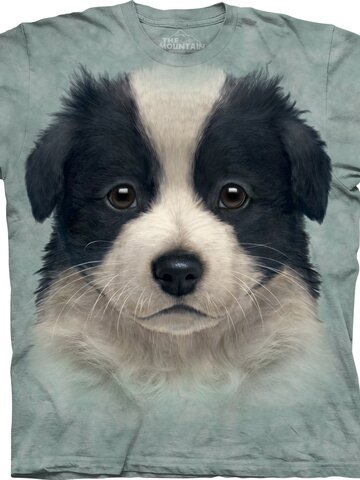 Výnimočný darček od Dedoles Tričko Border kólia šteniatko