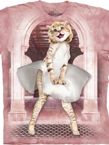 Lifestyle foto Tričko Mačacia Marilyn