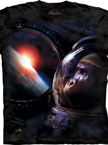 Eredeti ajándék a Dedolestől Gorilla a világűrben póló