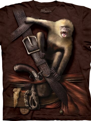 Lifestyle foto Tričko Pirát s opičkou