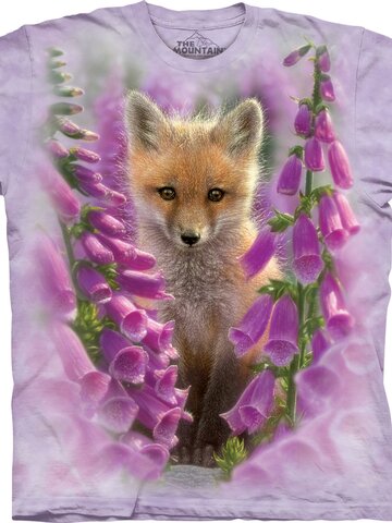 Lifestyle fotó Kis róka póló