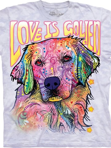 Lifestyle foto Tričko Russo Zlatý retríver