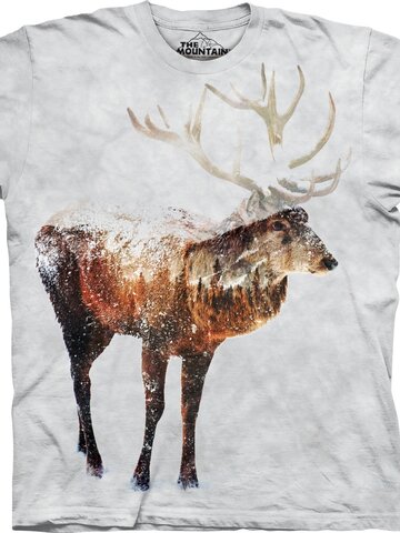 Potešte sa týmto kúskom Dedoles Tričko Jeleň a les