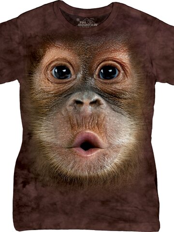 Obrázok produktu Dámske tričko Mláďa orangutana