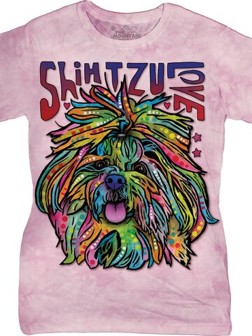 Hľadáte originálny a nezvyčajný darček? Obdarovaného zaručene prekvapí Dámske tričko Russo Shih Tzu