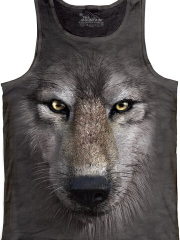 Eredeti ajándék a Dedolestől Farkas arc trikó