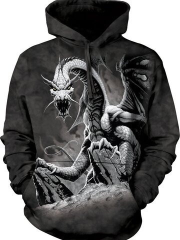 Výprodej Mikina s kapucí Drak