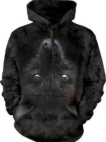 Foto Kapucnis pulóver Denevér 