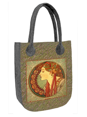 Výnimočný darček od Dedoles Kabelka na rameno City - Ženská tvár