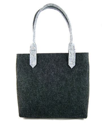 Tip na darček Tmavo-šedá kabelka na rameno Klasik