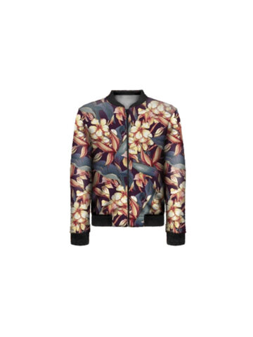 Tip na darček Дамско Бомбър Яке Цветен рай